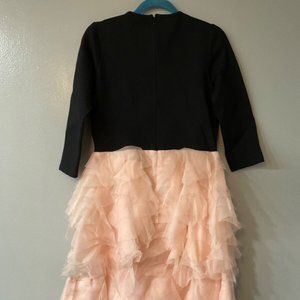 Ellie Makir New York Women's Size Small Fit & Flare Black & Pink Dress